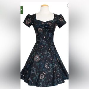 BERNIE DEXTER Holiday Dress In Moon Dance🌙 🌕